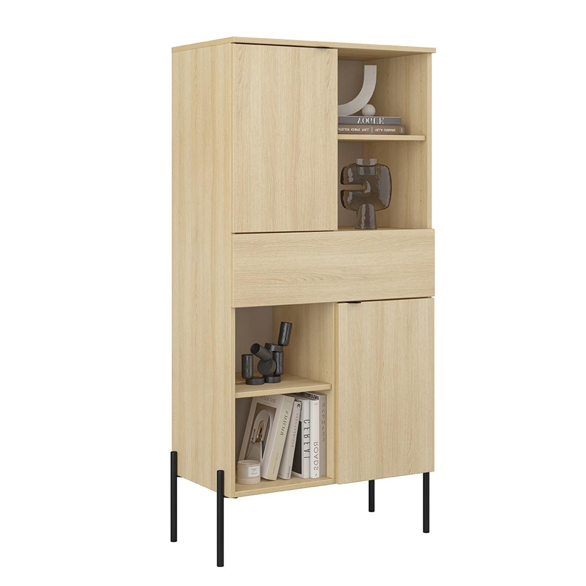 LUCILLA Holz - Braun, Holzwerkstoff (70/149.5/40cm) - Petits-meubles