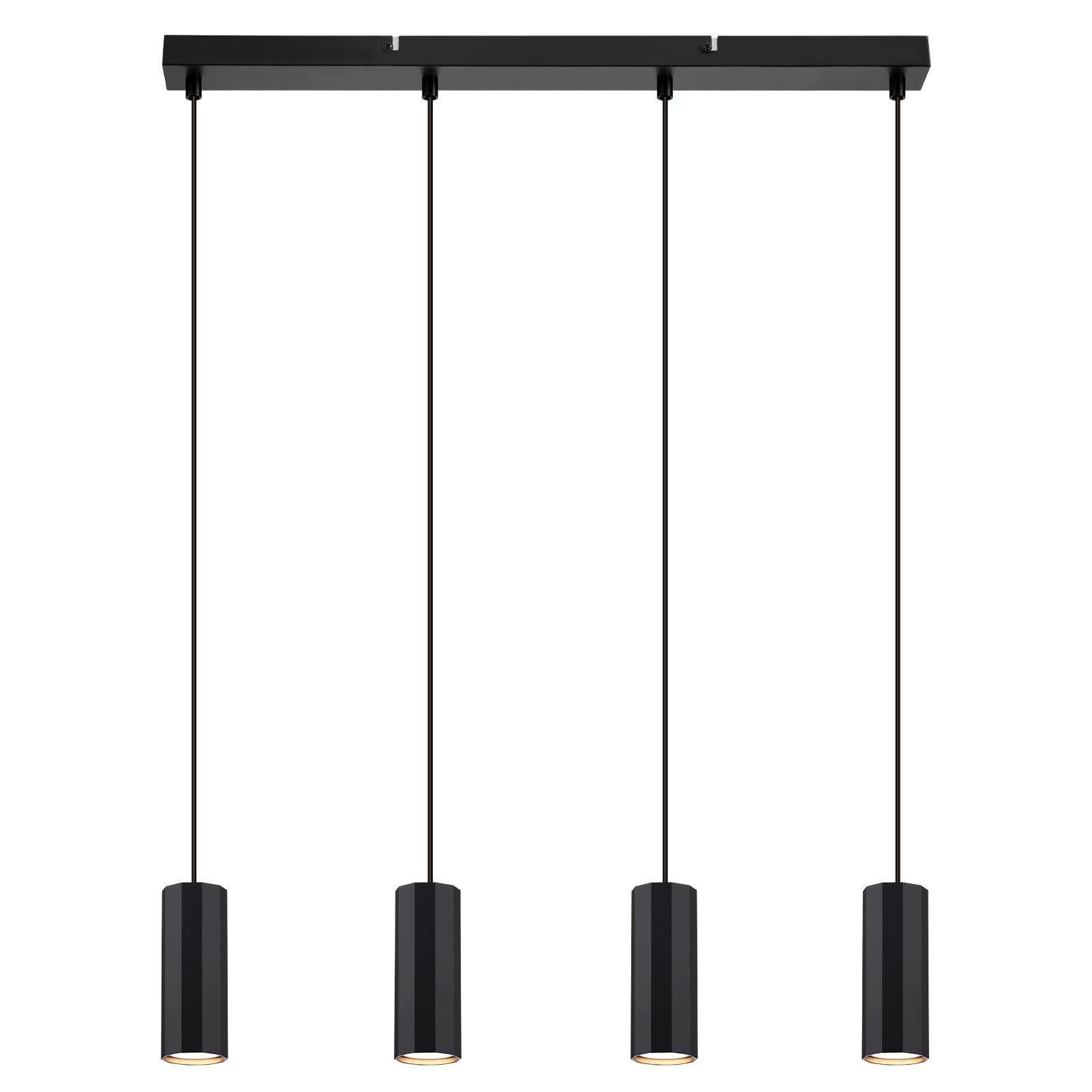 PENDELLEUCHTE Nora 60/5/10 cm - Schwarz, Metall (60/5/10cm) - ZMH