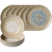 TAFELSERVICE Rimini beige 12-tlg. - Beige, Keramik (2/2/2cm) - Ritzenhoff Breker