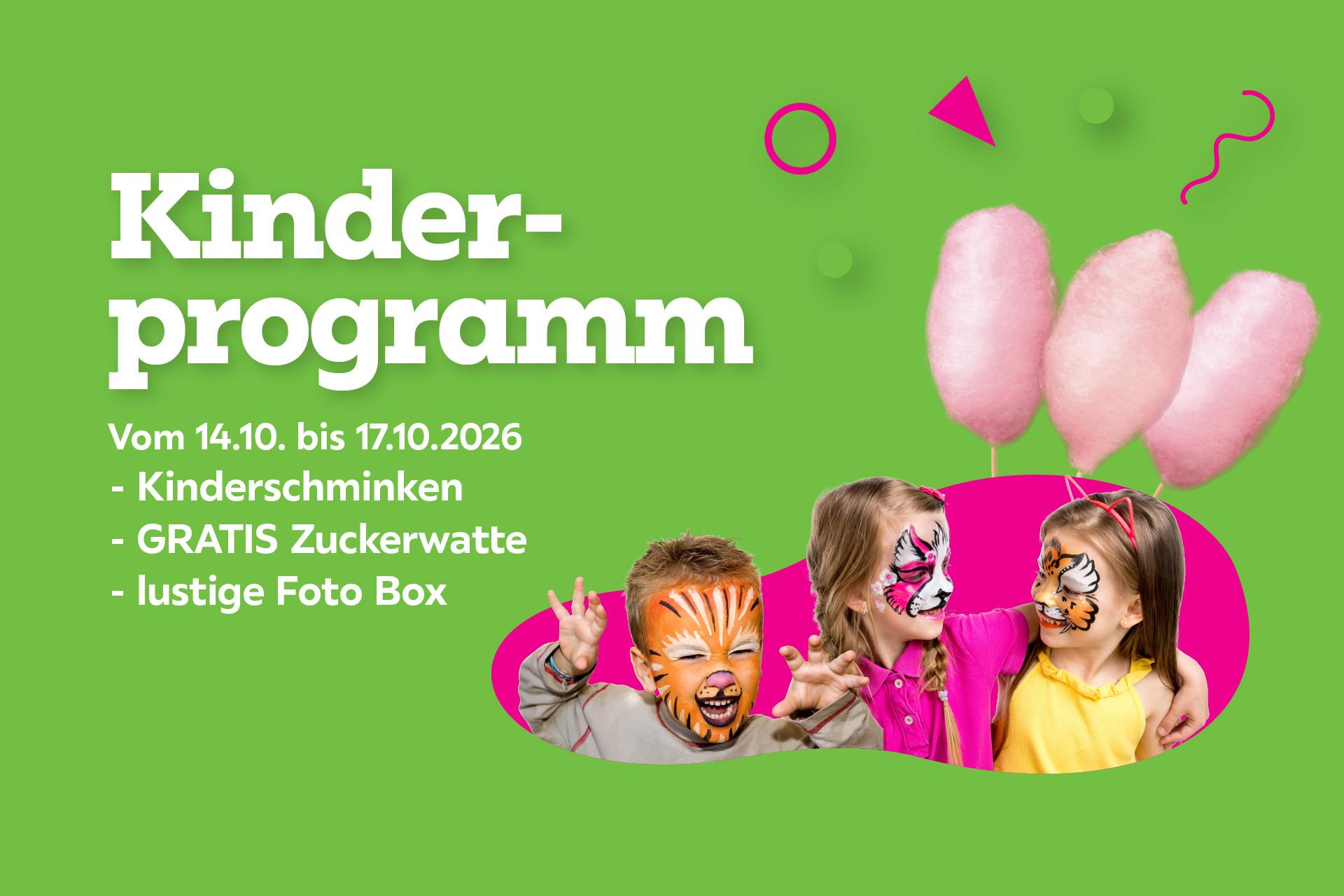Kinderprogramm bei der Eröffnung in Eschborn