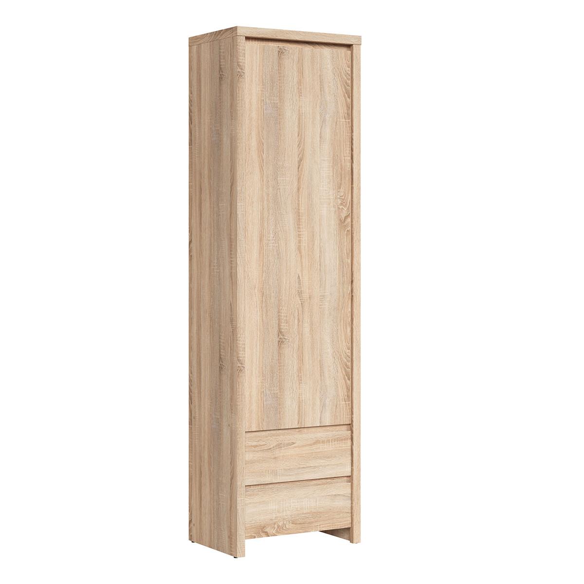 SCHRANK 1 Tür Soren Holz - Braun, Holzwerkstoff (56/200.5/40.5cm) - Petits-meubles