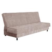 SCHLAFSOFA Enduro XIV Cord - Schwarz/Rosa, Holz/Kunststoff (195/90/85cm) - MIRJAN24