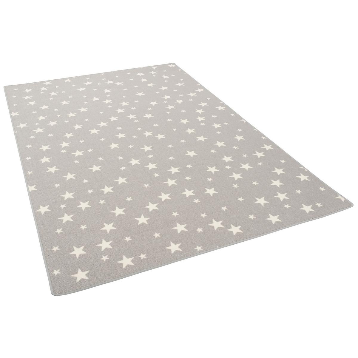 KINDER SPIEL TEPPICH STERNE - Grau, Textil (100/400cm) - Snapstyle