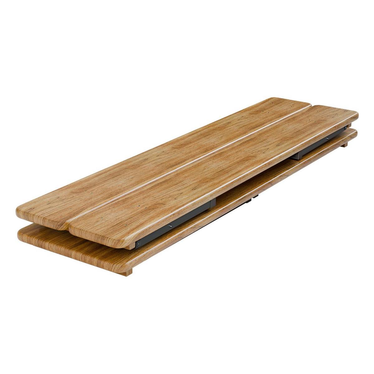 BIERZELTGARNITUR Bichl 3-tlg. - Braun, Holz/Metall - Juskys