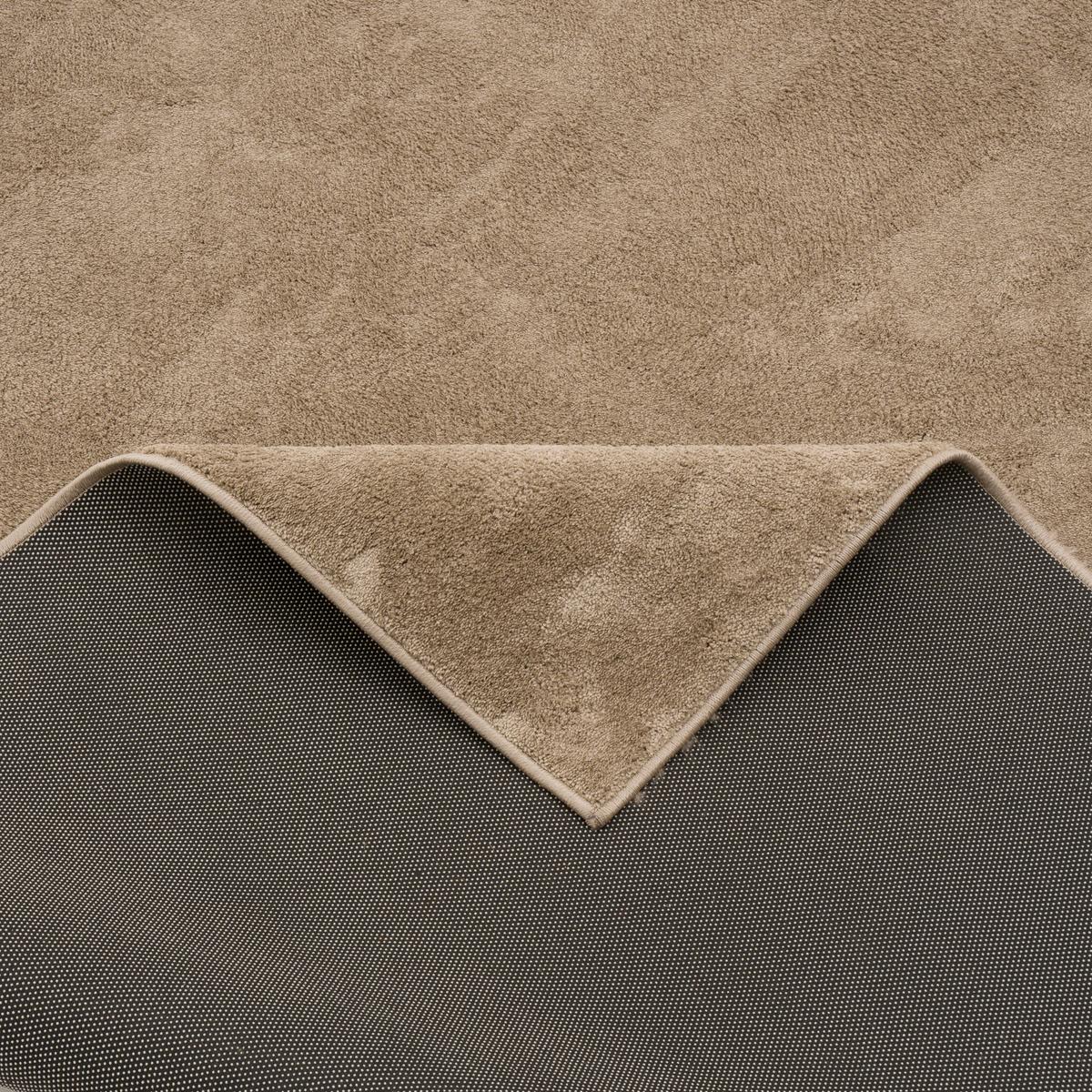 HOCHFLOR LANGFLOR TEPPICH SUPER SOFT MELIA - Taupe, Textil (80/150cm) - Pergamon