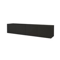 LOWBOARD ZENO-W 2x100x40x40 cm - Schwarz - Schwarz, Holzwerkstoff (200/40/40cm) - ALTDECOR