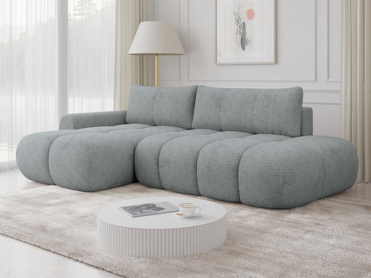 ECKSOFA Mitto O, Seite: Links - Schwarz/Grau, Holz/Kunststoff (285/172cm) - MIRJAN24