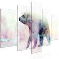KUNSTDRUCK Bunt 100/50 cm - Multicolor, Textil (100/50cm) - KUNSTLOFT