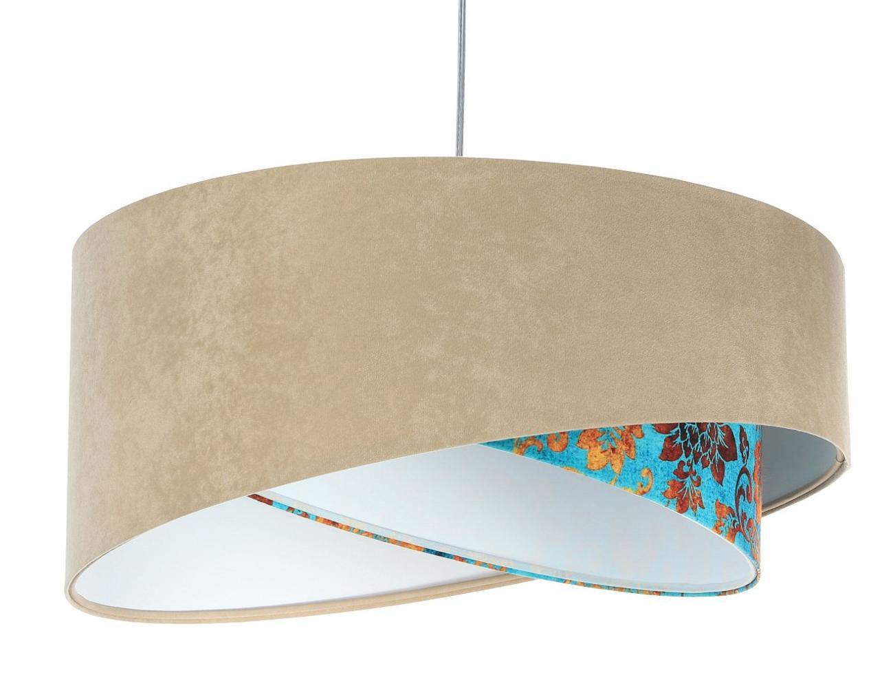 HÄNGELEUCHTE Türkis 50/23 cm - Türkis, Kunststoff (50/1.3/23cm) - ONZENO