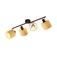 DECKENSTRAHLER Lowrey 4-flammig 68/17/16.5cm - Schwarz, Metall (68/17/16.5cm) - Nettlife