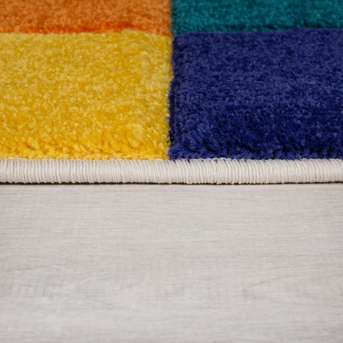 TEPPICH QUAGGY, geometrisch, Bunt, 66 x 230 cm - Multicolor, Textil (230/66cm) - KADIMA DESIGN