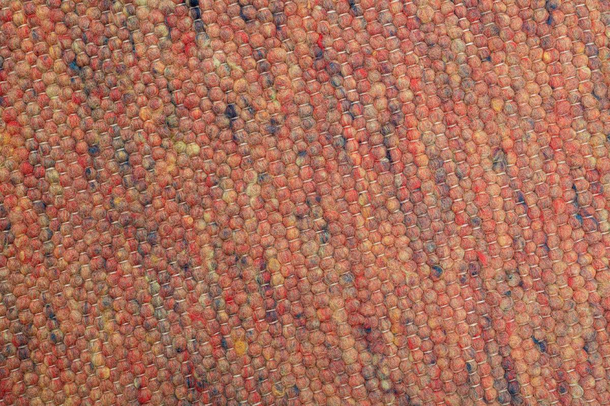 HANDWEBTEPPICH Alm-Freude 90x160 cm - Terracotta, Textil (90/160cm) - THEKO