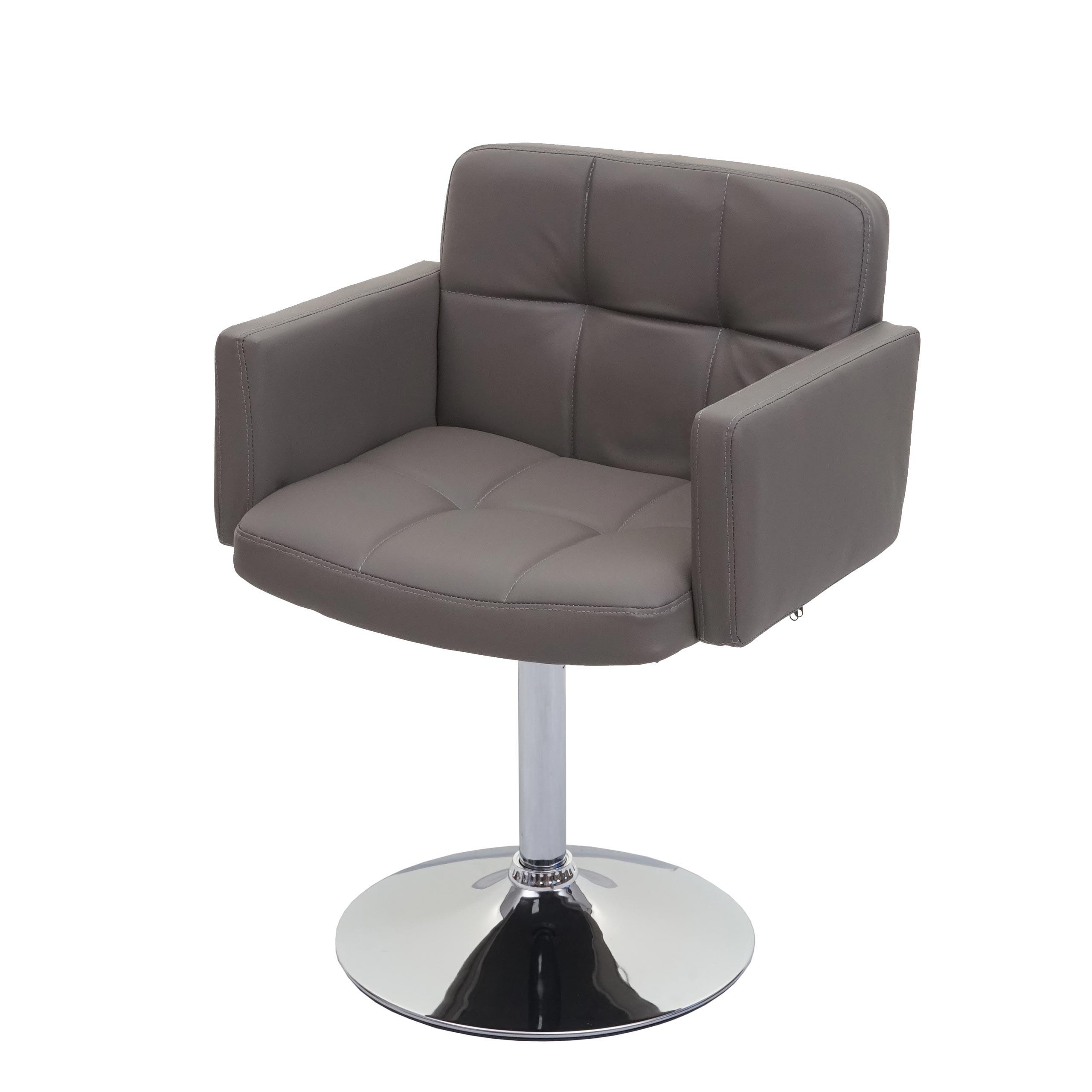ESSZIMMERSTUHL Hellgrau - Taupe/Hellgrau, Textil (60/80/55cm) - MCW