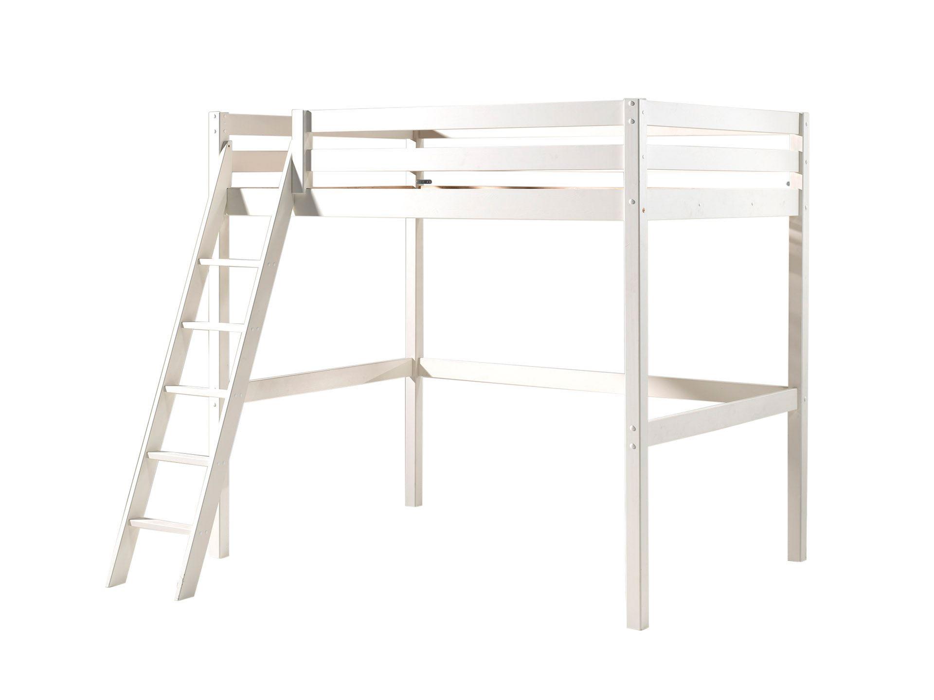 HOCHBETT Katherina 209x190x215 aus Massivholz in Weiß - Weiß, Holz (140/200cm) - 58aufmkessel