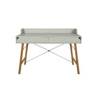 SCHREIBTISCH Lotta Grün - Grün, Holzwerkstoff (120/60/86cm) - Petits-meubles