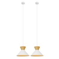 KRONLEUCHTER Lichtwinar 25.0/25.0/141.5 cm (2er-set) - Weiß, Glas (141.5/25/25cm) - ZMH