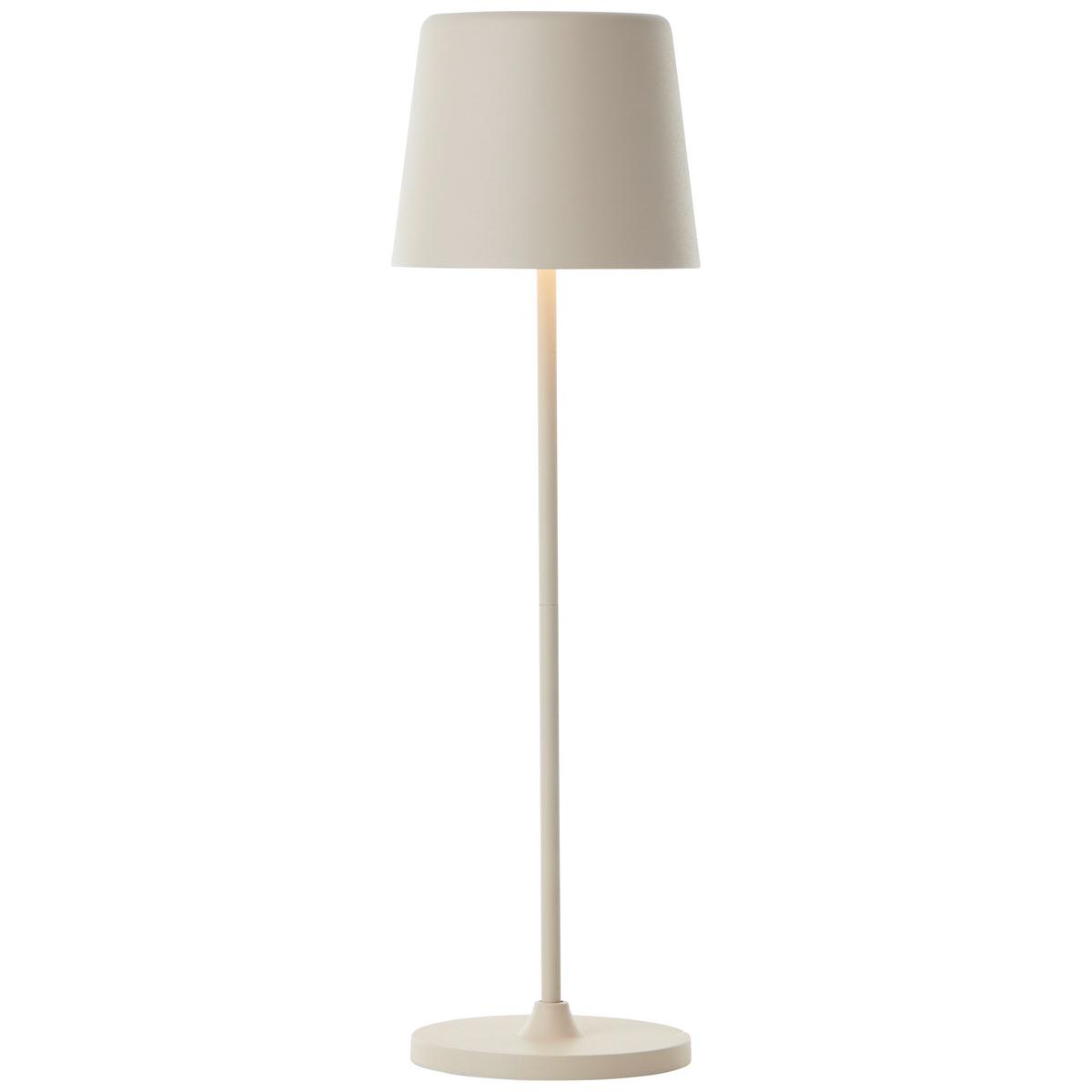 AUSSENTISCHLEUCHTE Kaami G90939/09 - Beige, Metall (10/10/37cm) - Brilliant
