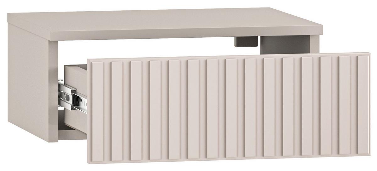 NACHTTISCH Caletto 45 cm - Kaschmir, Holzwerkstoff (45/18/33.8cm) - Selsey
