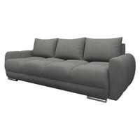 SCHLAFSOFA Logo 3 - Silberfarben/Grau, Holz/Kunststoff (234/89/97cm) - MIRJAN24
