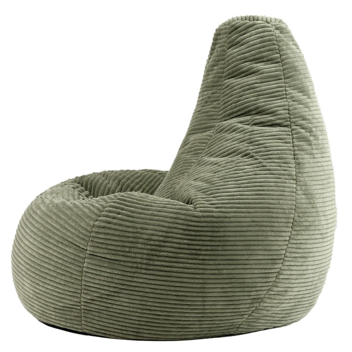 SITZSACK Dalton - Salbeigrün/Hellgrün, Textil (82/76/82cm) - icon