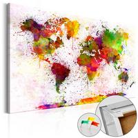 PINNWANDBILDER Bunt 120/80 cm - Multicolor, Naturmaterialien/Textil (120/80cm) - KUNSTLOFT