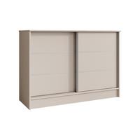 KOMMODE Mirela mit 2 Schiebetüren 120 cm, Kaschmir - Kaschmir, Holzwerkstoff (121/85/43.5cm) - Beautysofa