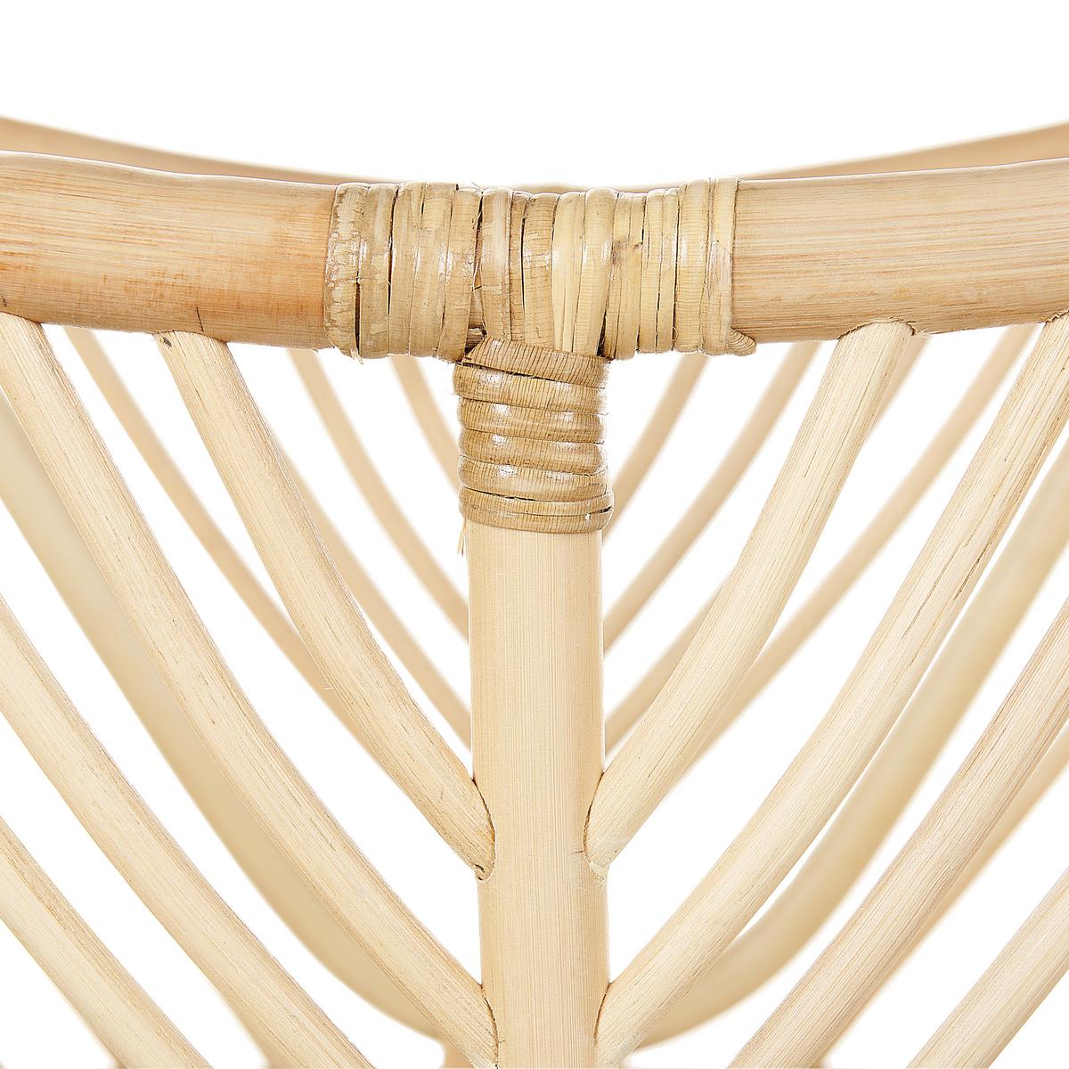STUBENBETT Natürlich 70-50 cm Gruissan - Naturfarben, Holz/Textil (70/50cm) - Beliani