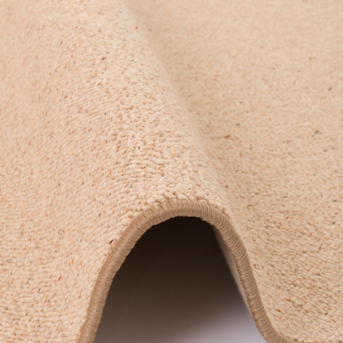 NATUR TEPPICH LÄUFER WOLLE BERBER - Cognac, Textil (100/200cm) - Snapstyle