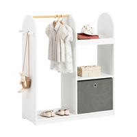 KINDERGARDEROBE Weiß - Weiß, Holzwerkstoff (97/108/35cm) - SoBuy