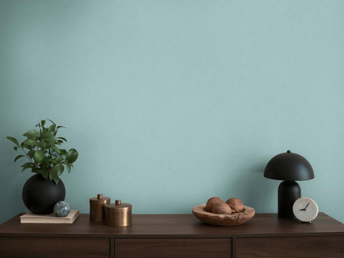 VLIESTAPETE Blau 53/1005 cm - Blau, Textil (53/1cm) - KUNSTLOFT