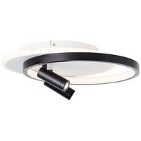 DECKENLEUCHTE Eunomia G99753/76 - Schwarz, Metall (35/29.5/14cm) - Brilliant