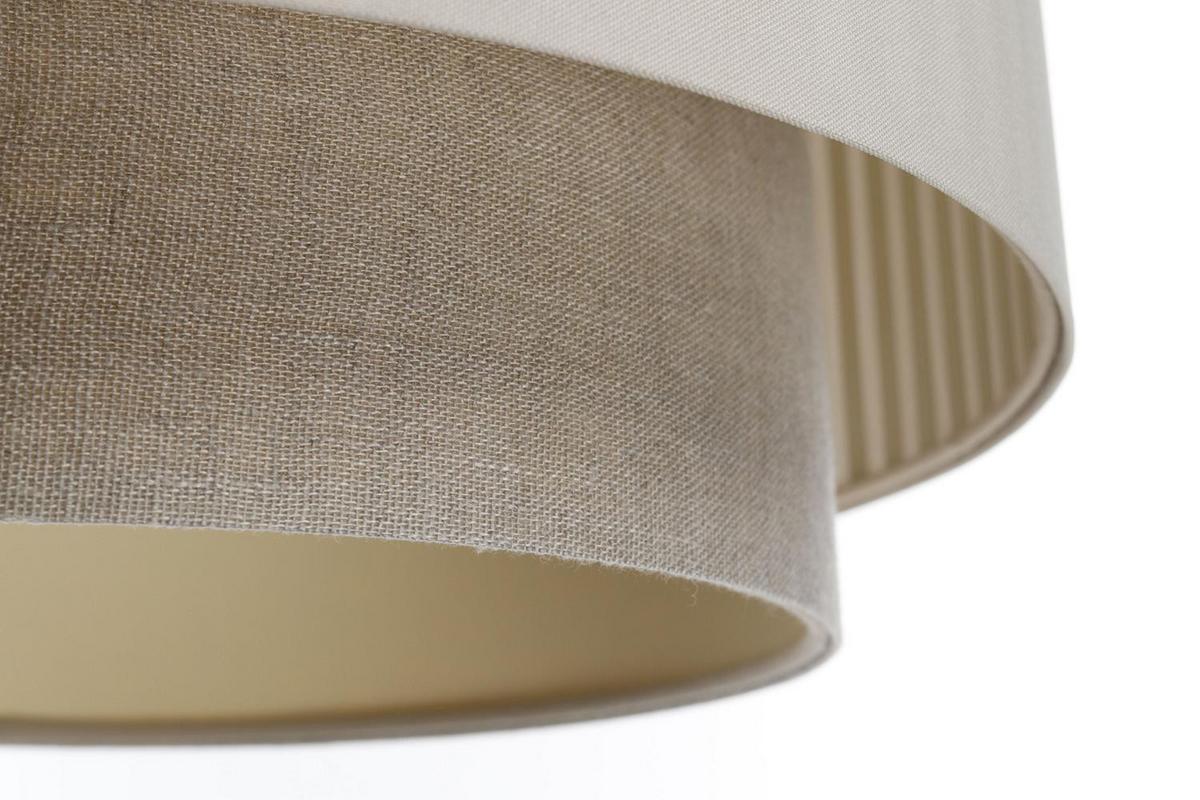 HÄNGELEUCHTE Grau 50/106 cm - Beige/Grau, Kunststoff (36/0.6/106cm) - ONZENO
