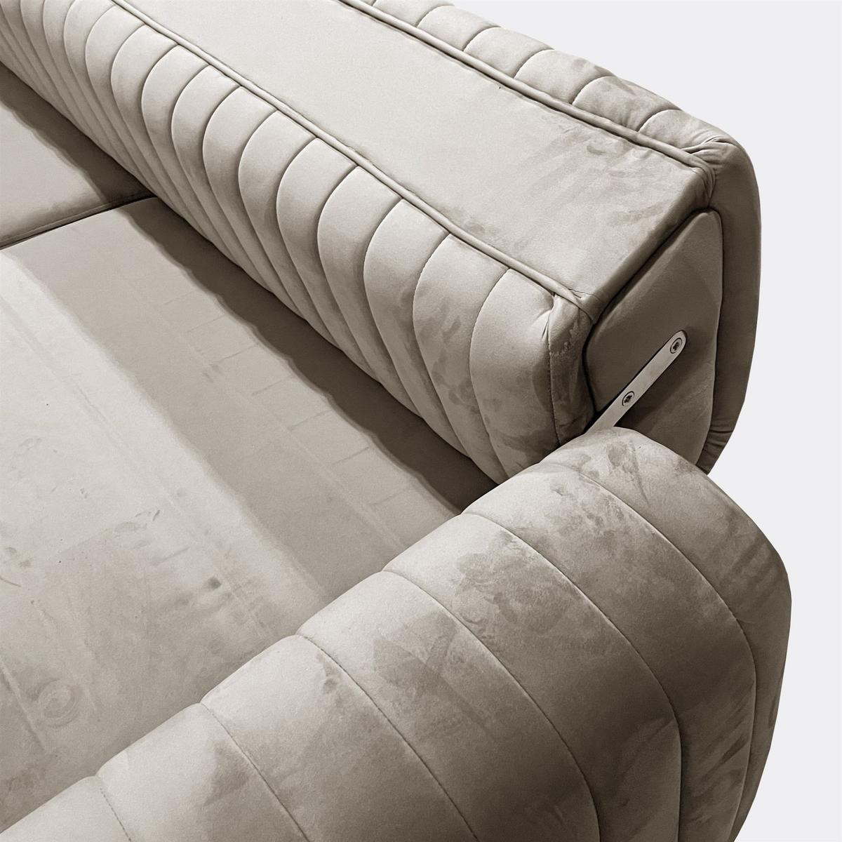 SOFA Valerie 2-sitzer - Dunkelblau, Holzwerkstoff/Textil (164/79/90cm) - Fun Möbel