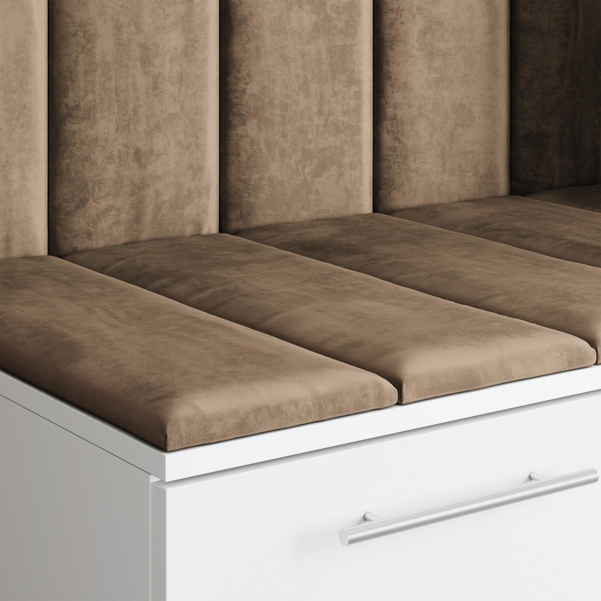 GARDEROBENSCHRANK REMA 150/240/60 cm Modern Garderobe-Set Eiche Lefkas - Eichefarben/Schwarz, Holzwerkstoff (150/240/60cm) - MASSENO