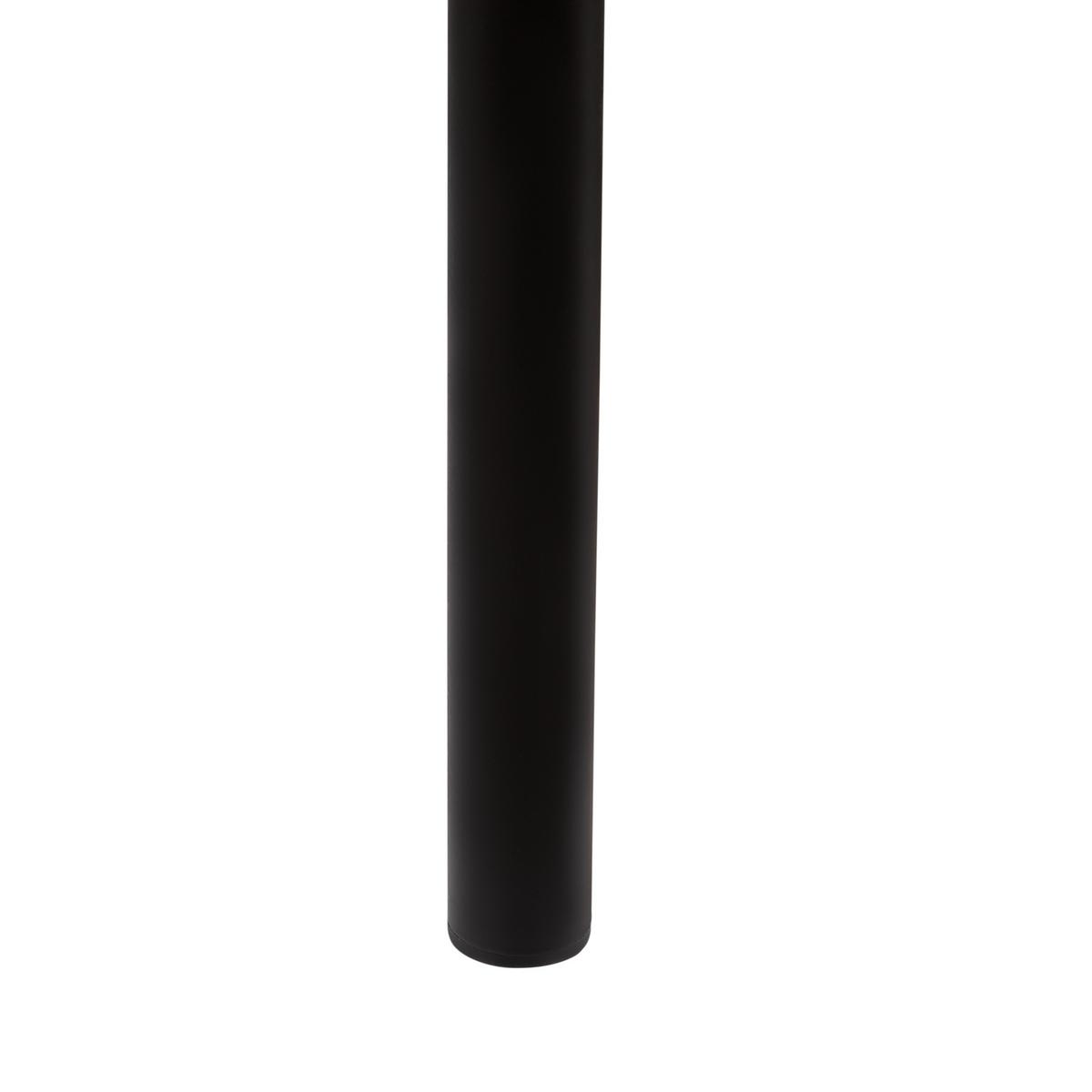 COUCHTISCH helles Holz/schwarz Bradley - Hellbraun/Schwarz, Holzwerkstoff (120/60/41cm) - Beliani