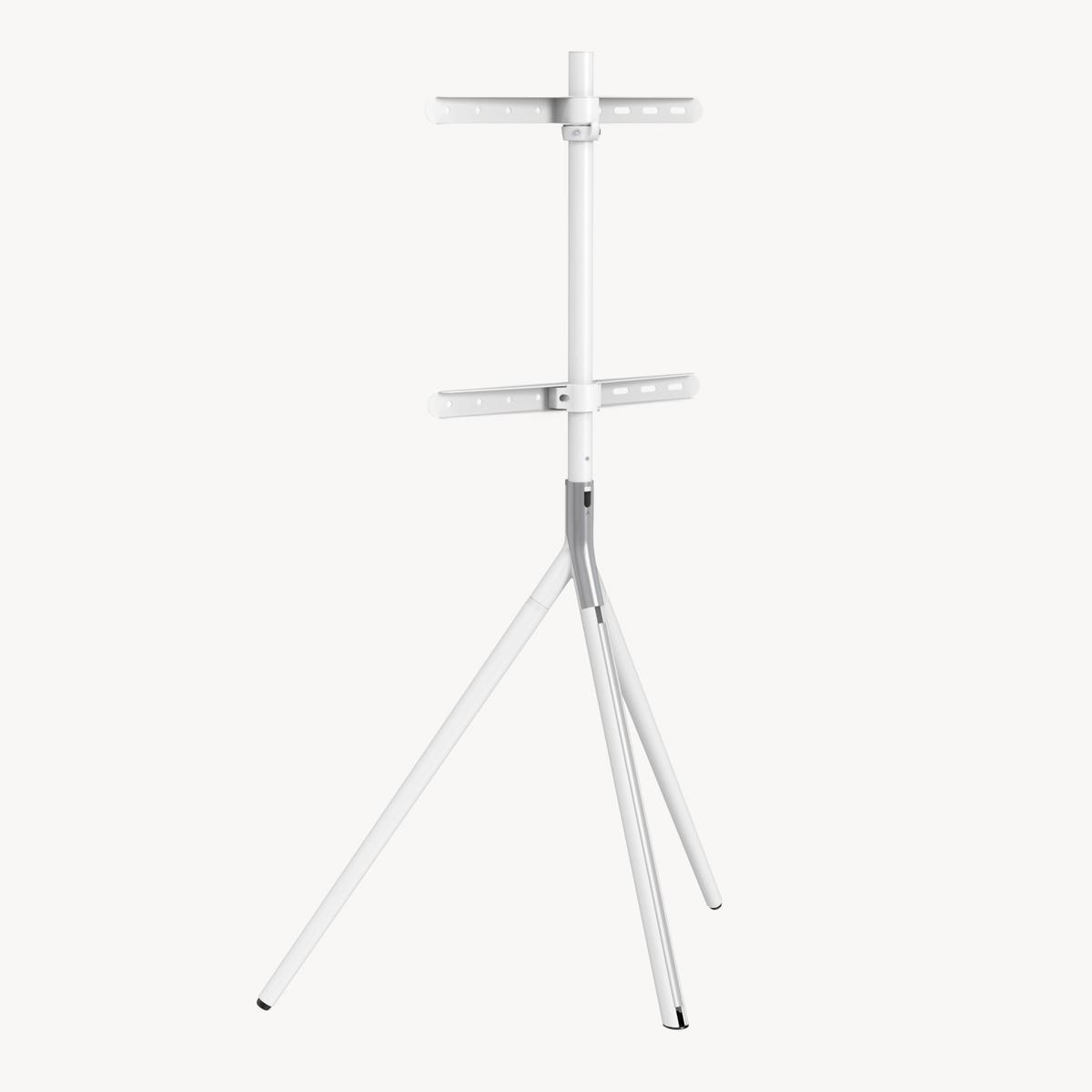 TV-HALTERUNG Valle - Weiß, Kunststoff/Metall (85.5/137/46.5cm) - pro.tec