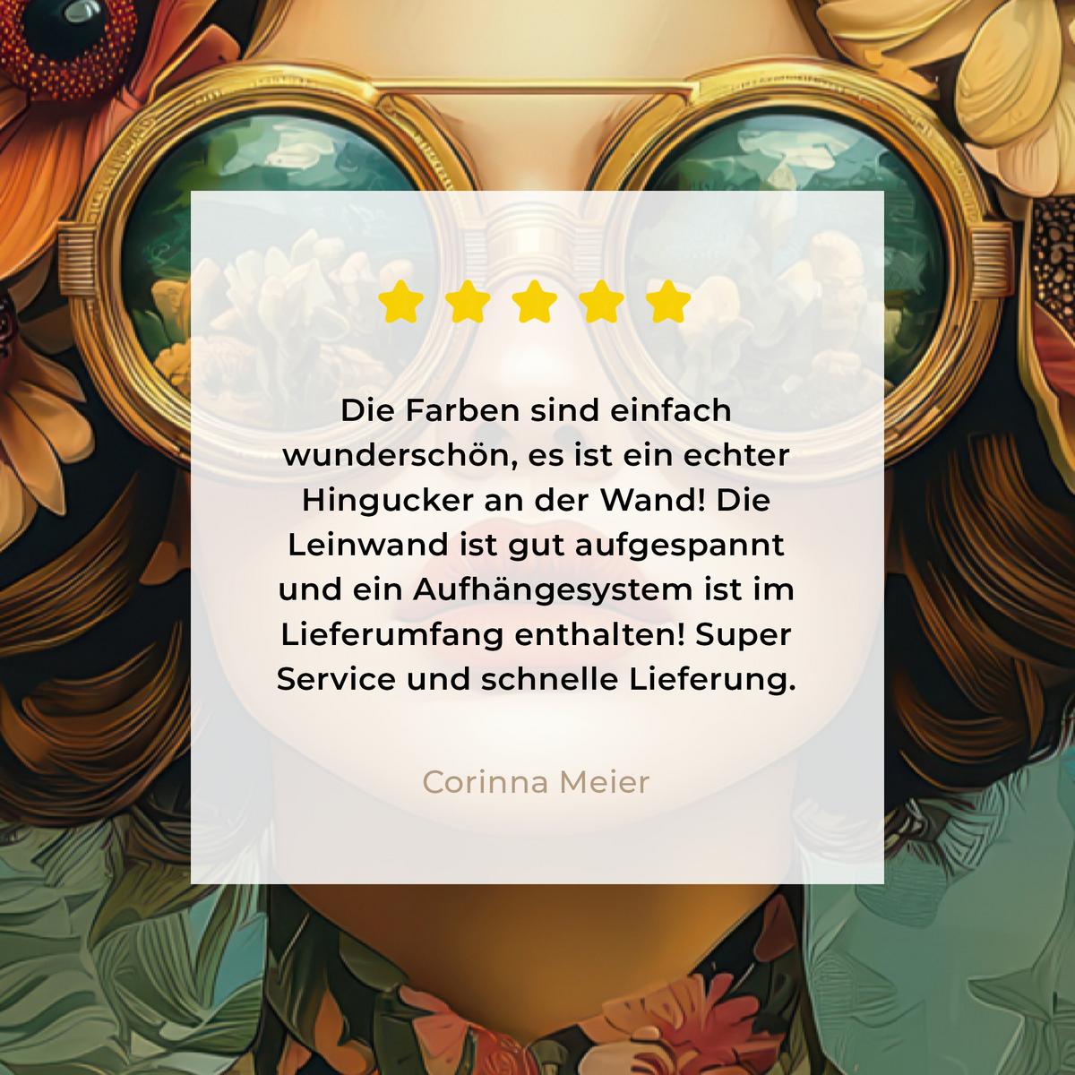 LEINWANDBILD Frau - Blumen - Schmetterlinge - Natur - Vintage Wanddeko Schlafzimmer 60x90 cm - Salbeigrün, Textil (60/90cm) - MuchoWow