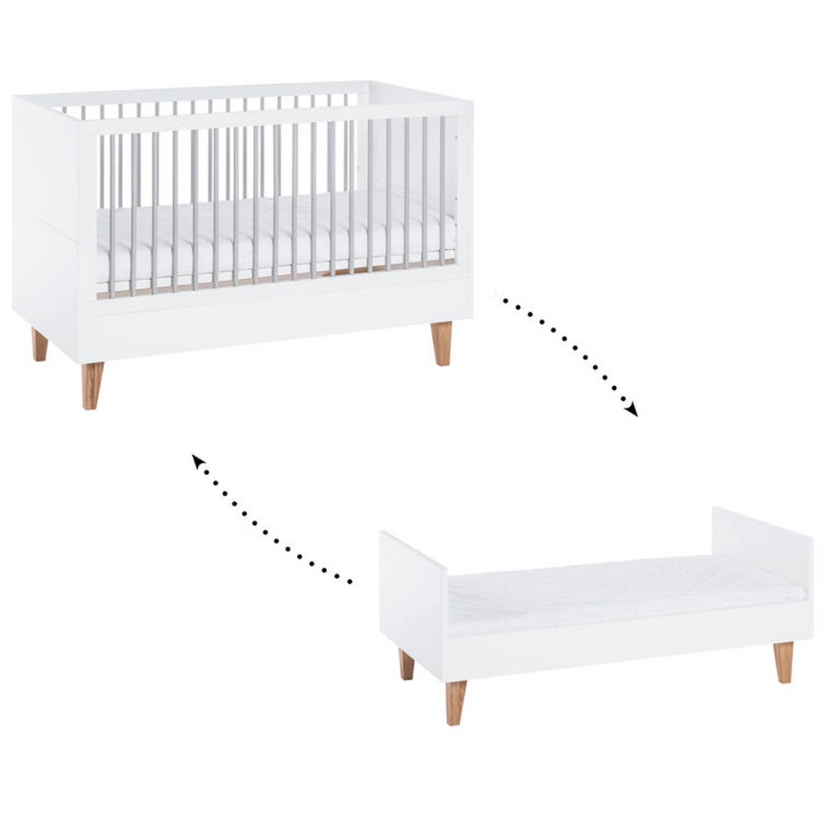 BABYZIMMER 2-teilig blau - Blau, Holzwerkstoff (144.5/97/75cm) - Petits-meubles