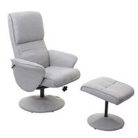 RELAXSESSEL Hellgrau - Hellgrau, Textil (75/114/125cm) - MCW