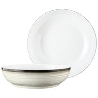 FOODBOWL Terra Corso ø 25,5 cm 2er Set - Beige/Grau, Keramik (25.5cm) - Seltmann Weiden