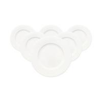 BROTTELLER Anmut weiß ø 16,4 cm 6er Set - Weiß, Keramik (16.4cm) - Villeroy & Boch