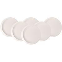 SCHALE TIEF NewMoon weiß ø 29 cm 6er Set - Weiß, Keramik (29cm) - Villeroy & Boch