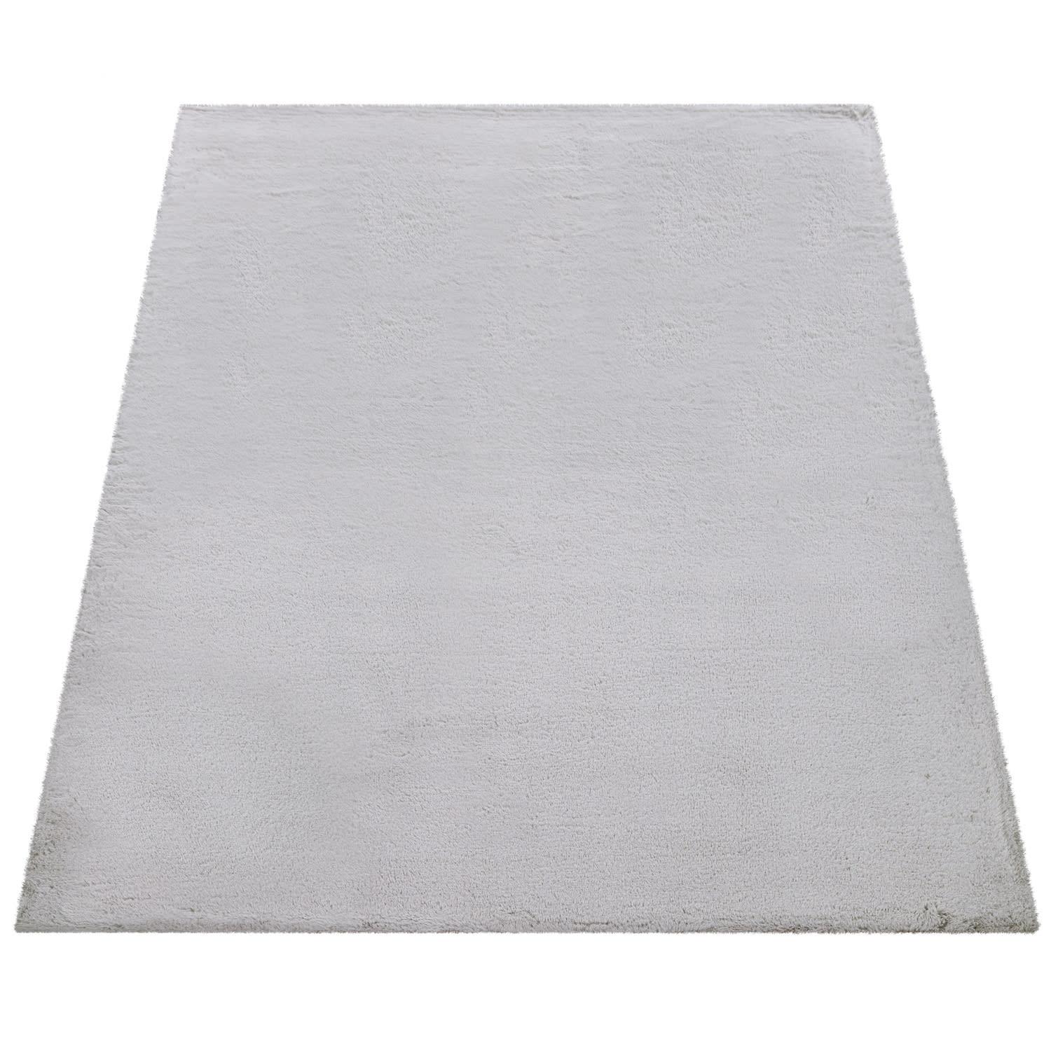 HOCHFLORTEPPICH, einfarbig, Grau, 80 x 150 cm - Grau, Textil (150/80cm) - KADIMA DESIGN