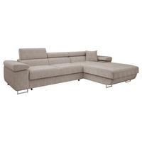 ECKSOFA Torezio Mini Cord, Seite: Rechts - Sahara, Holz/Textil (280/170cm) - MIRJAN24