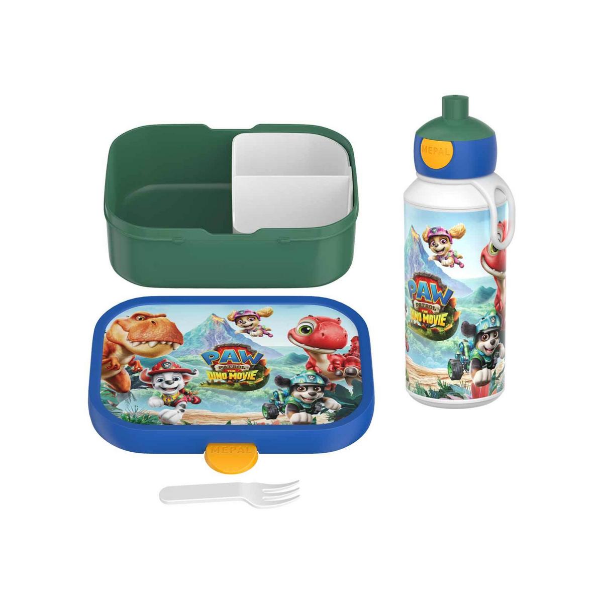 LUNCHSET Campus Paw Patrol Dino 2-tlg. - Multicolor, Kunststoff (7.5/18.8/20.5cm) - Mepal