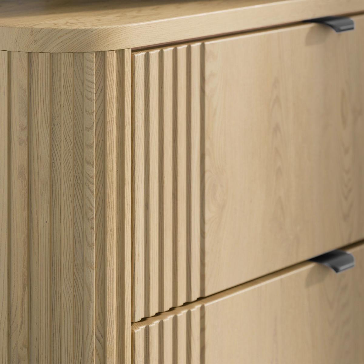 WASCHTISCH 80.4cm Mila Helle Eiche - Braun, Holzwerkstoff (80.4/54/46cm) - Petits-meubles