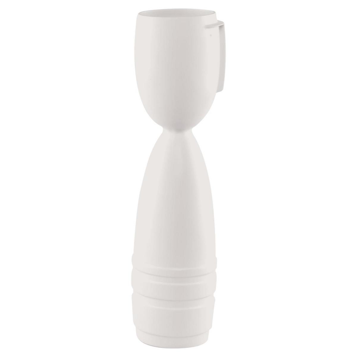VASE "GÜNTHER" Studio 8 Vultus weiß 41 cm - Weiß, Keramik (41cm) - Goebel