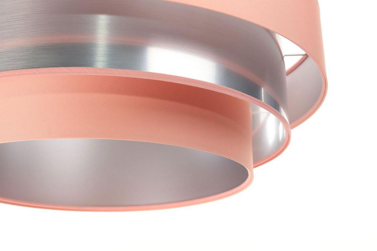 HÄNGELEUCHTE Rosa 60/20 cm - Pink, Kunststoff (60/1/20cm) - ONZENO