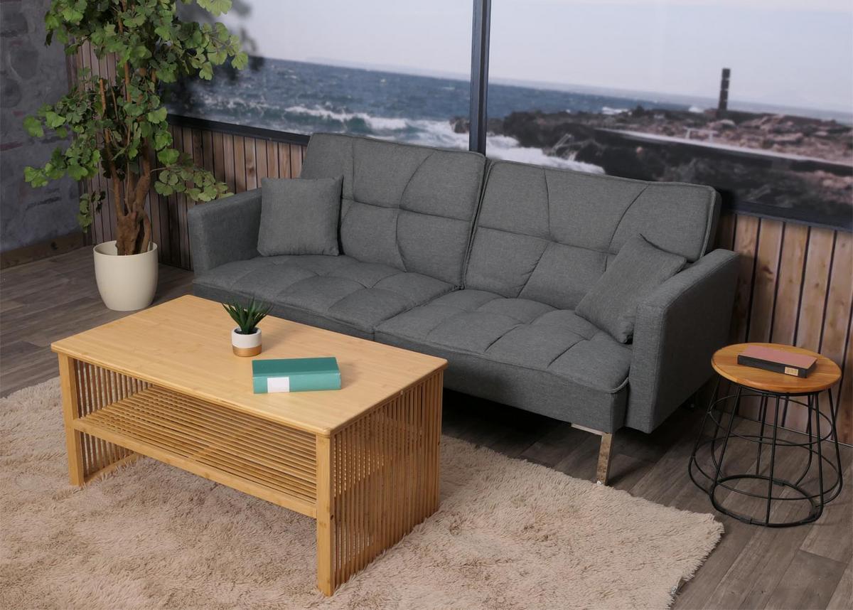 COUCHTISCH eckig Braun - Braun, Holz (55/97/46cm) - MCW
