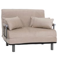SCHLAFSESSEL Cremeweiß - Weiß, Textil (105/80/190cm) - MCW